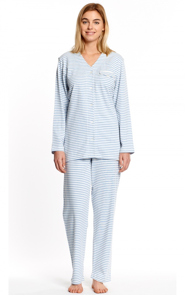 Blue Oxford Stripes Pajama