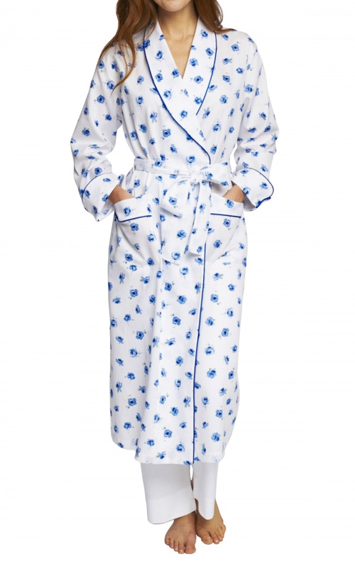 Pink Rose Flower Women's Robe main image 1